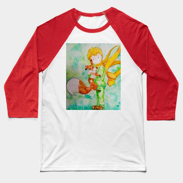 The Little Prince Baseball T-Shirt by Polette Color